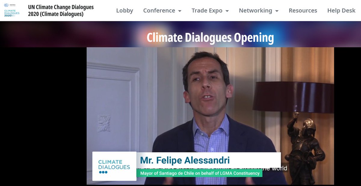 ICLEI_advocacy's tweet photo. THX #Santiago Mayor @AlessandriFelip @CC35city @ICLEI_SAMS as the voice of cities and regions at #UNFCCC #CD2020 Opening - Santiago Declaration https://t.co/BhU6pYRZiY is an excellent example of regional implementation of #LGMA #COP26 Roadmap "Towards Multilevel Action COP" https://t.co/GJaJVfX02Z