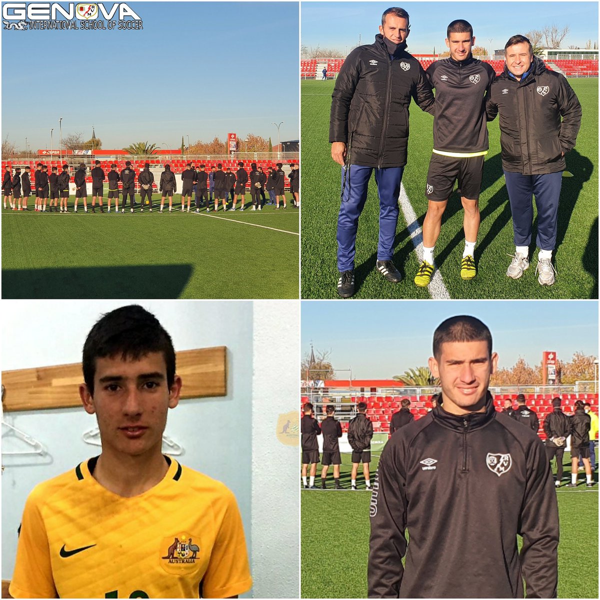 Good luck this week to our Australian🇦🇺 International player Dylan Craus 18yrs ex western Sydney wanderers ok trials with Rayo Valecano u19s National youth team. All the best this week!!!⚡❤💪🙏🇪🇦⚽️😉