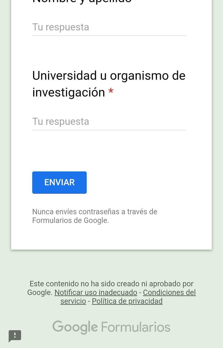 ⛔ BULO de <a href="/el_pais/">EL PAÍS</a>, <a href="/laSextaTV/">laSexta</a>...
"Los argumentos de <a href="/vox_es/">VOX 🇪🇸</a> se han construido basados en el falseamiento de datos. Así lo atestiguan... científicos e investigadores sociales."

❌ FALSO: El manifiesto no está firmado. Utilizan un formulario de Google. docs.google.com/forms/d/e/1FAI…