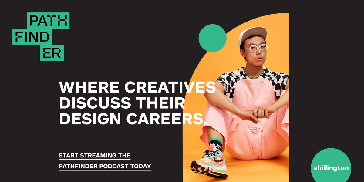 Shillington_'s tweet photo. We're really excited to announce our new podcast, Pathfinder. Hosted by #ShilloNY Teacher Jimmy Muldoon, Pathfinder exists to support #Shillumni and other design graduates entering the industry.
You can listen to our first episode with @zzdesign here: https://t.co/xstM2KwP8I https://t.co/jkyX32hReq