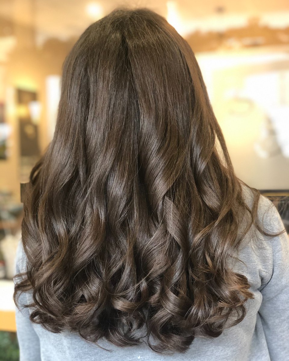 Certifiedcol's tweet photo. Beautiful brown curls by our senior stylist, @lucia888888 

#brunette #curls #holidayhair #healthyhair #careisinthehair #hairgallerysalonandspa https://t.co/xy0fM8KUpa