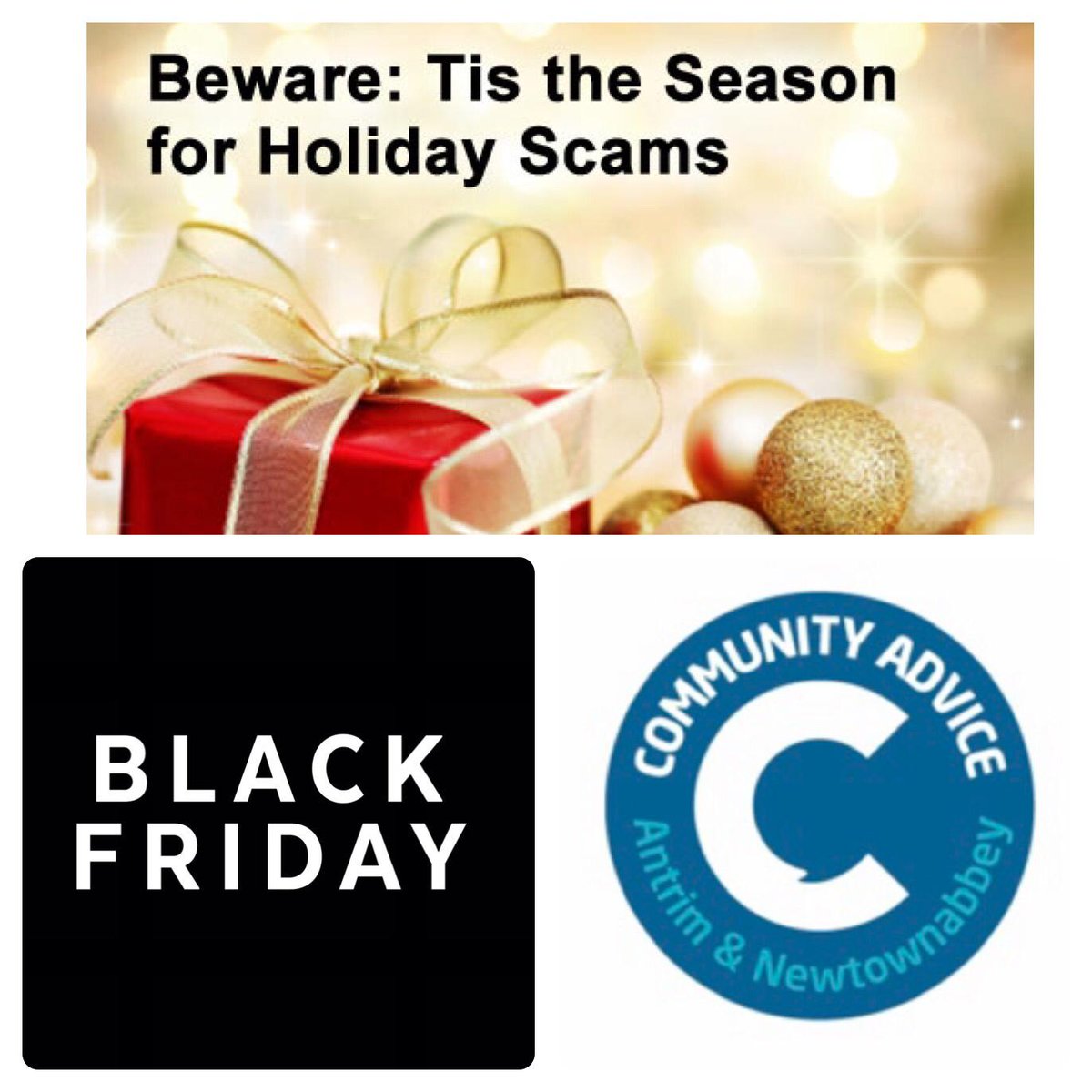 Week 8 of the 12 weeks of Christmas Tips 

 Beware of fake black Friday deals
m.facebook.com/story.php?stor…