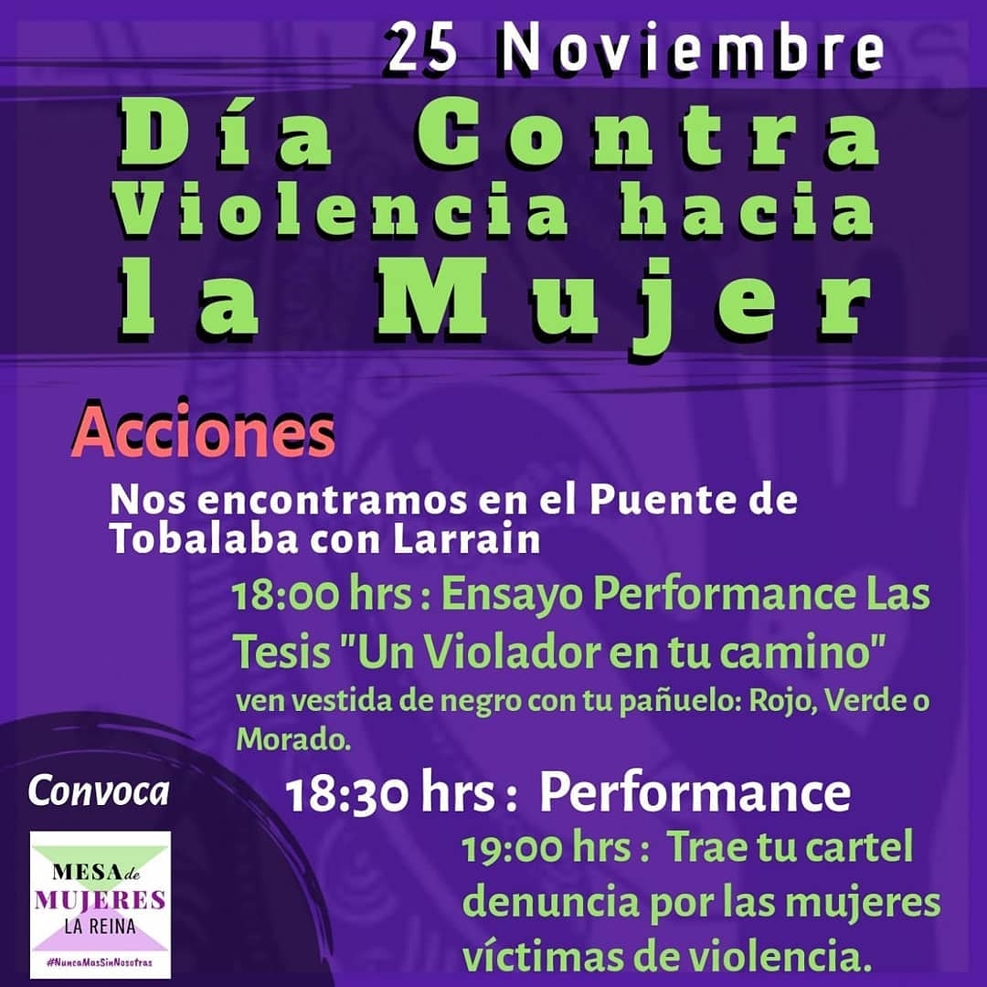 #Repost @mesademujereslareina
• • • • • •
La Reina, Chile

Nos vemos este miércoles en nuestro puente!!!!