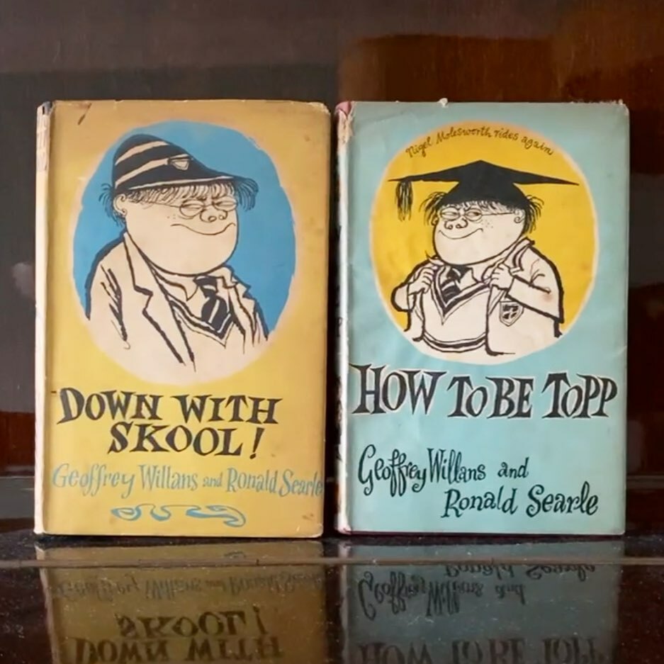 daphneleeml's tweet photo. I’ve always wondered where I got ‘any fule kno’ from ... @backlisted_ celebrates five years of giving new life to old books with The Compleet Molesworth’ by #geoffreywillans and #ronaldsearle.
Guests are #lissaevans (whom I adore) and #martinrowson. The… https://t.co/JGlWQ9fWKA https://t.co/QEK9tLNq3C