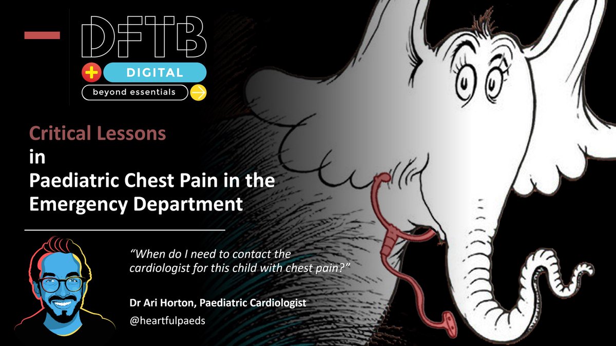 heartfulpaeds's tweet photo. Chest pain PLUS - Critical Advice in kids from my talk @DFTBubbles from #beyondessentials #FOAMped #FOAMed Watch for those 🚩🚩🚩 red flags! Watch it at DFTB #beyondessentials 🙏 https://t.co/Xm3syAIHXV