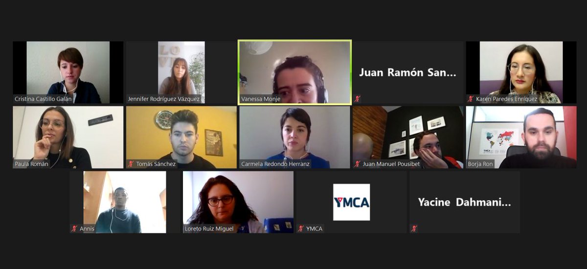 ymca_esp's tweet photo. NETWORKING ENTRE EMPRESAS Y JÓVENES en el #YMCASpeedJobDating #Madrid. Encuentros virtuales entre las empresas @TendamRetail, @PapaJohns_ES, Parafina y @adecco_es y jóvenes #Nmarcha. Gran oportunidad para acercarles procesos de selección en estos nuevos tiempos https://t.co/TUfefm2Z5h