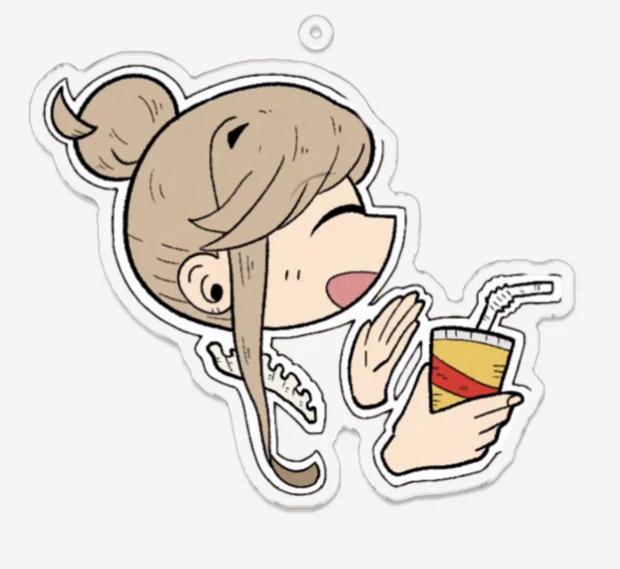 もらってくれる人がいるなら無料でもいいから、こういうグッズとかも作りたい? 