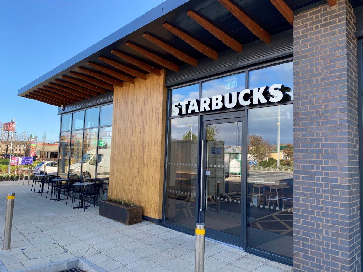 Delighted to have project managed the fit-out works of the #Starbucks Drive Thru in Barry for franchisee Magic Brands. This is the 3rd Starbucks Drive Thru Whitecross has completed in Wales this year, as well as another 2 in Glasgow. #buildingconsultancy #buildingsurveying