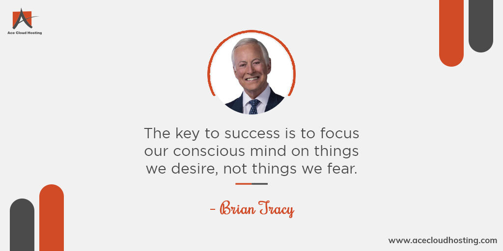 AceCloudHosting's tweet photo. "The key to success is to focus our conscious mind on things we desire, not things we fear."

- Brian Tracy

#MondayMotivation #Goals #Success #ACEITUP https://t.co/w74uwKaRCB