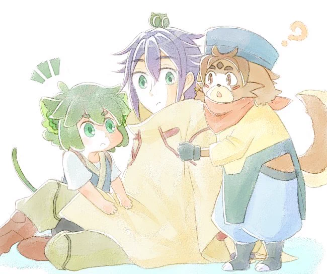 クロスオーバー羅小黒戦記すごく良かったからつい描いてしまった 