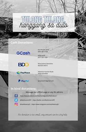 NashLenersOFC's tweet photo. TULONG TULONG HANGGANG SA DULO 
a NASHLENERS OFFICIAL in cooperation with TEAM LUIS, COCOJAM OFFICIAL, AND COCOLOVERS - DONATION DRIVE

Many of our kababayans in Bicol and Rizal are also greatly affected by the typhoons Rolly and Ulysses, with that our team and other fandoms https://t.co/QaqrRyMRXs