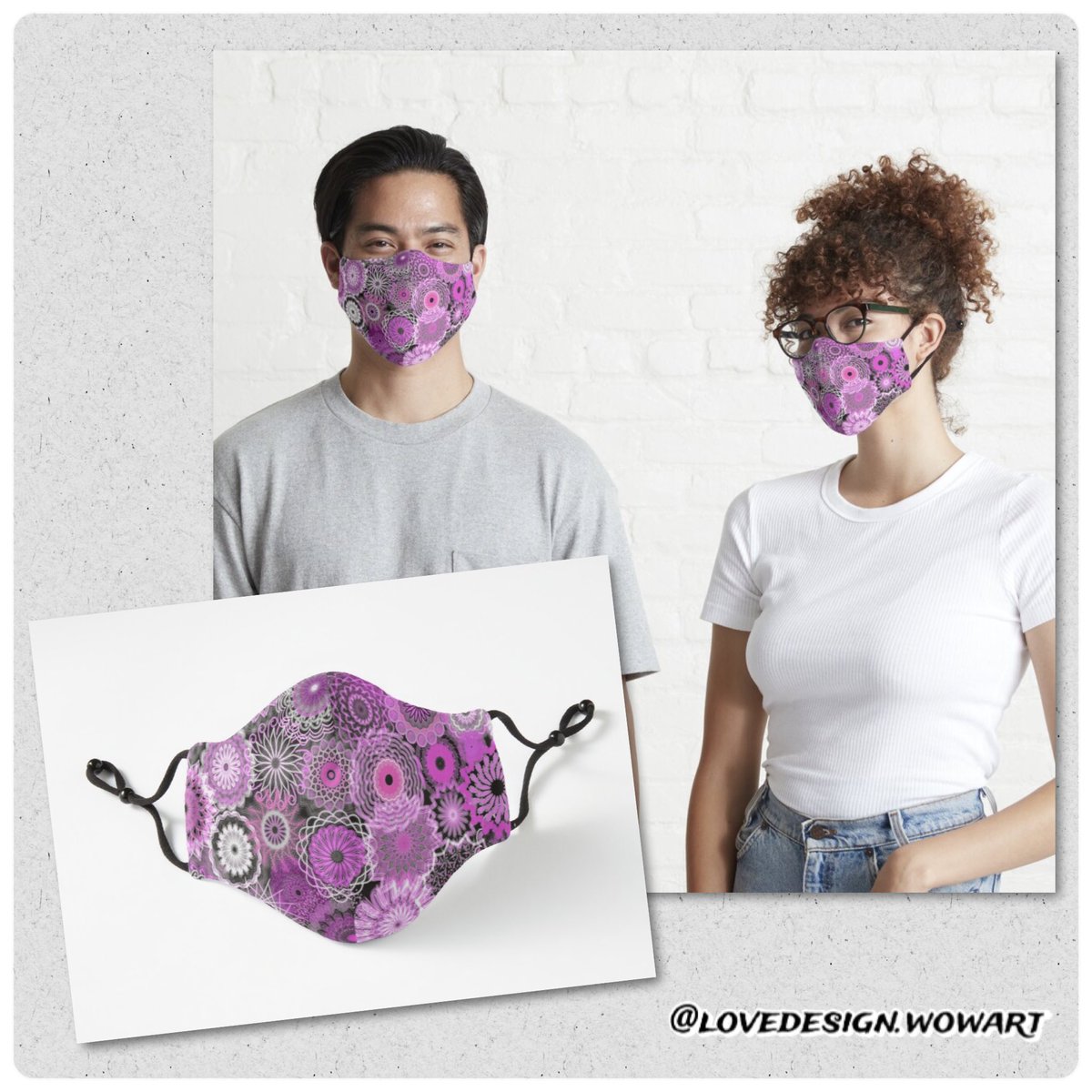 Love4design1's tweet photo. Pink and purple mandalas pattern merch!! Come and check this out! Namaste~~~ 🧘🏻‍♀️ 
https://t.co/aVwX2Ieqai

#yoga #yogaday #yogaday #yogalife #mandala #MandalaArt #redbubble #redbubbleartist #redbubbledesigner #facemasks #redbubblemerch https://t.co/1SMGiFgR5P