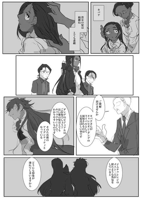 【ダンキバ♀】決意
※いろいろ捏造注意 
