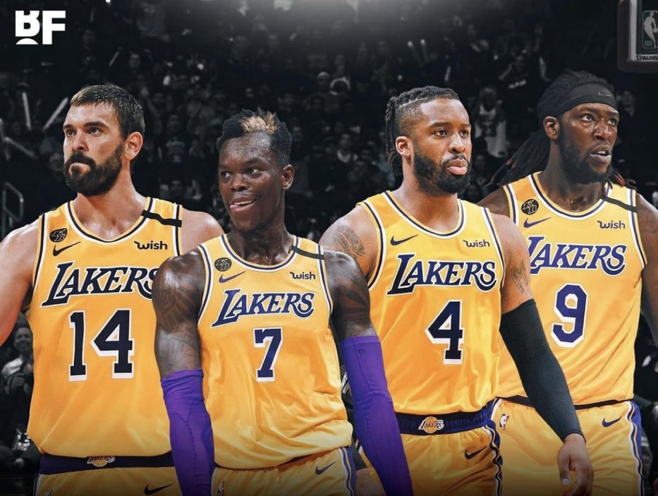 TalkSports_Elle's tweet photo. best thing that happened to lakers was Magic walking away. It gave Rob control even though he tried to sabotage him on first take. Rob is in the lab. Now AD Bron and Frank will take it from here π #LakersRepeat https://t.co/jbWk8nu18i