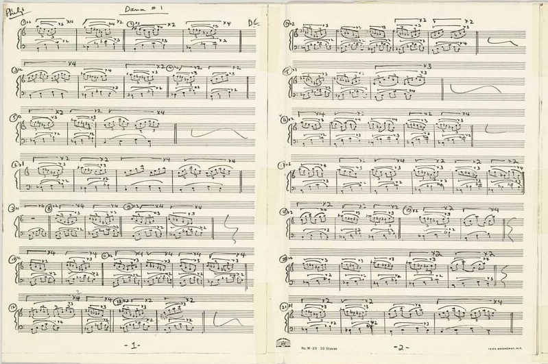 NotationIsGreat's tweet image. From Philip Glass's "Dance #1"!