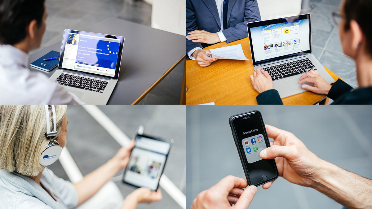 Erasmus_DAAD's tweet photo. 😊Tomorrow is the day! We are looking forward to welcome you to the #TCAdigitalErasmus "Teaching and Learning in a Digital Age". 
It brings together representatives of projects, interested parties and national agencies to make #Erasmus fit for the future. 
https://t.co/uwkHxUVbsQ https://t.co/AZLAKHGYBz