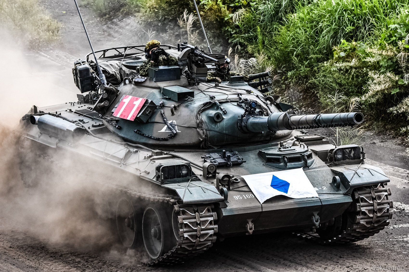 クスロウ めっちゃかっこいい74式戦車 T Co Ugm7n2oecq Twitter