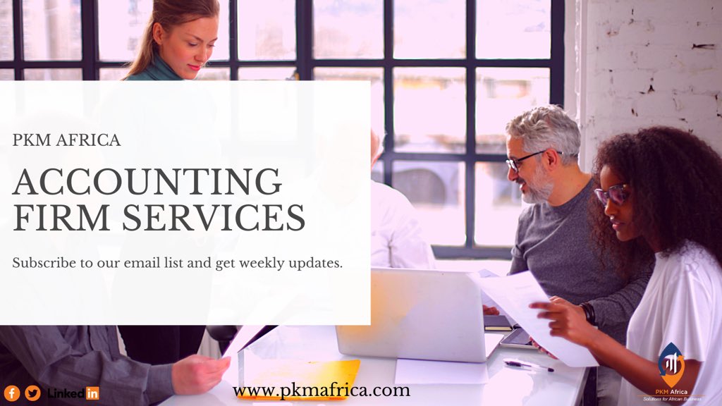PkmFor's tweet photo. Solutions oriented accounting firm. 
Subscribe to our email list &amp; get more information on the latest accounting news info@pkmafrica.com #accounting #business #pkmafrica #riskmanagement #finances #tax #advisory #payrollmanagement #entrepreneurship #southafrica #Africa https://t.co/HztR8okA4c