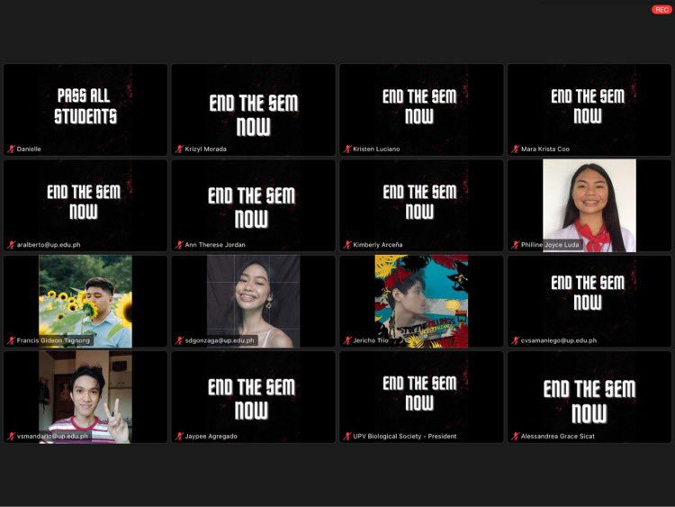 upv_usc's tweet photo. #EndSemNow #PassAll #WalangIwananUP https://t.co/B6JPVniUOq
