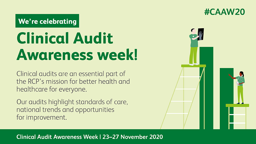 RCP_FFFAP's tweet photo. Happy Clinical Audit Awareness Week 🎉

Over this #CAAW20 we will be sharing the amazing work #AuditHeros have been up to over the year that helps make sure our three workstreams #NHFD #NAIF #FLSDB provide great support to our services. https://t.co/XjDW87nMei