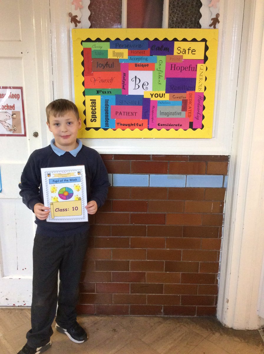 BryncethinPS10's tweet photo. Congratulations to Pupil of the week and Seren Yr Wythnos (last week). Well done boys 😀 https://t.co/8oNu1ZUEuI