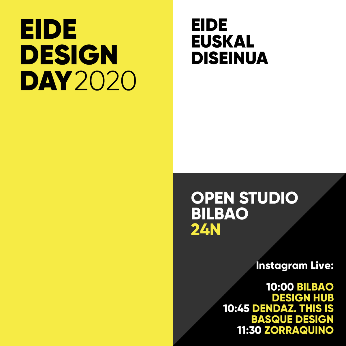 eidedesign's tweet photo. Hoy hemos tenido las primeras visitas que puedes volver a ver en nuestro Instagram. Mañana y pasado seguiremos descubriendo a qué se dedican los estudios de diseño de Bilbao. ¡No te lo pierdas! Más info: https://t.co/nOphTldC3G #bbdw20 #edd2020 https://t.co/haSI42In22