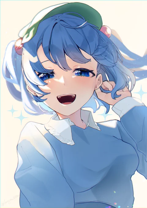 にとり描きました
#東方project #河城にとり 
