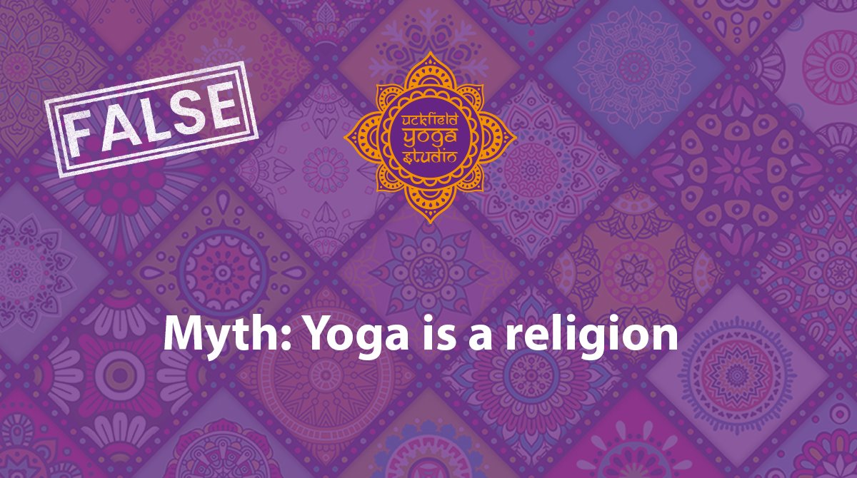 Myth 💬 
Yoga is a religion

Dispelled ❌
While there is a spiritual element to the practice of #yoga, it is not a religion. It encourages self-awareness, #mindfulness and connecting with your body.

ow.ly/6QUh50C6Wto