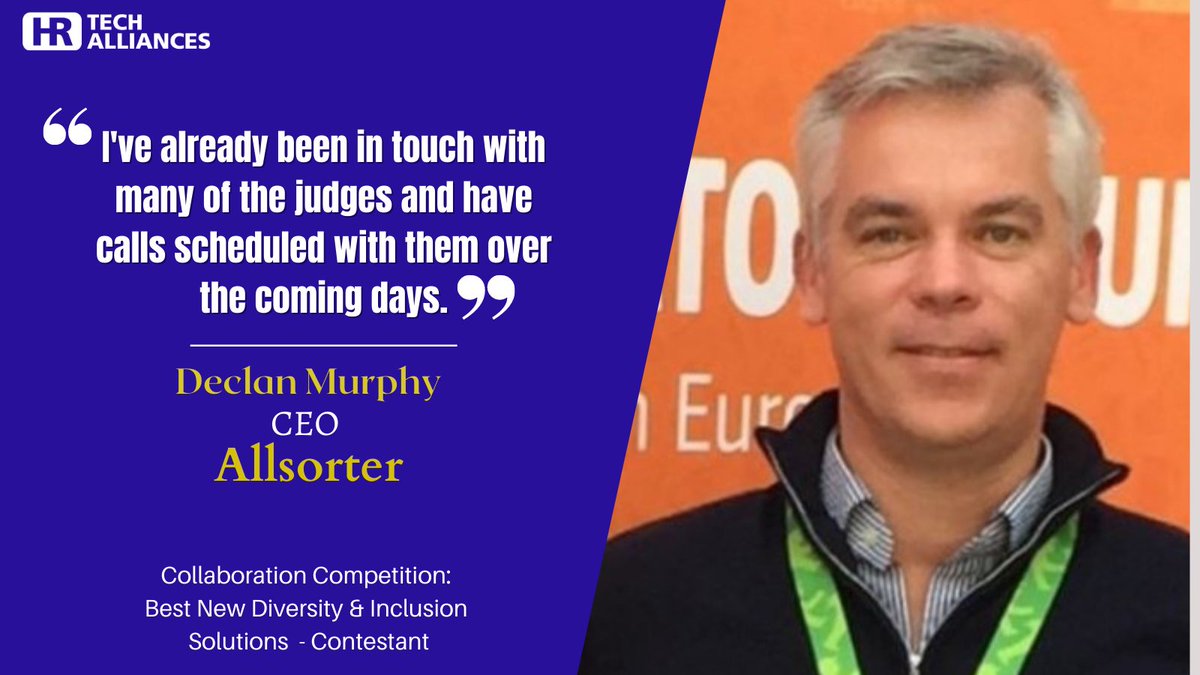 Hear what <a href="/AllsorterTech/">Allsorter.com</a>'s CEO says about his experience in the #Collaboration Competition. If you have Best New #PeopleAnalytics Solutions and want to share it with the #HRTech community, then make your pitch ready and fill in your application now: buff.ly/3nDHpsJ.