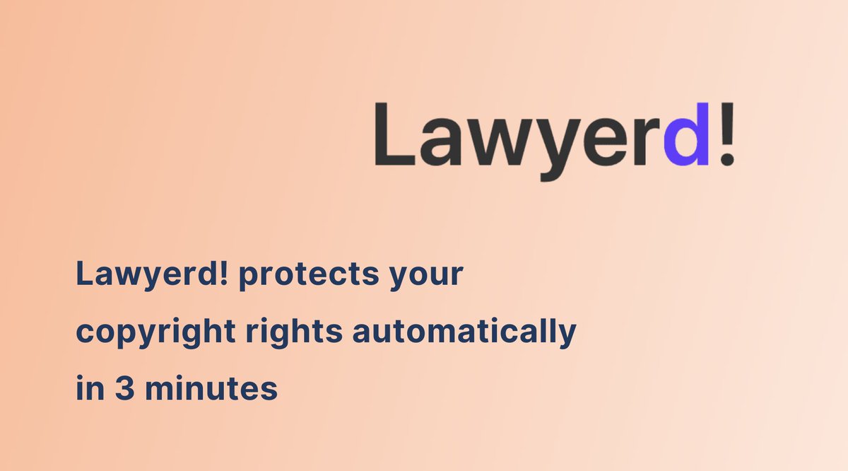 kyivlegalhack's tweet image. Social impact 🙌
The most valuable thing is to be unique. Lawyerd! wants to help every individual or entity to defend their IP rights directly, and make the Internet place where everyone respects others' rights.

lawyerd.net

#HiiLIJC2020 #JustInnovate20 #HiiLAcademy
