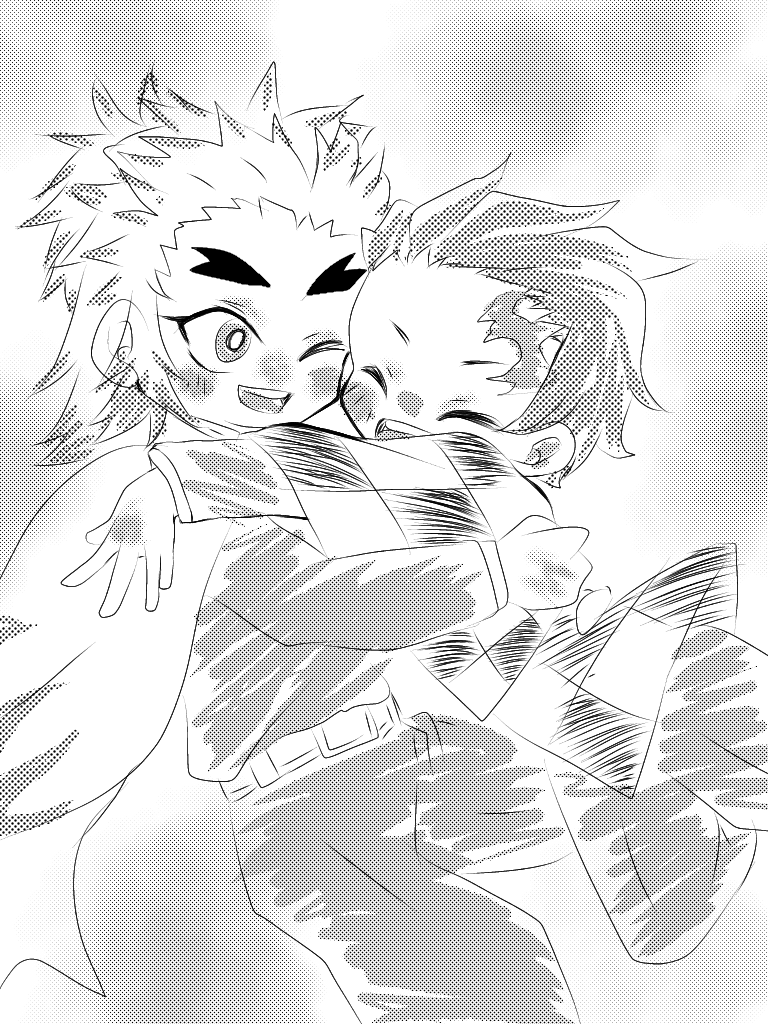 今日は久しぶりに娘ちゃんと息子とカラオケしてきてお絵描きする時間が…バスの中での落書きを乗せておこう('▽`)
そして今からお絵描きしよう!! 