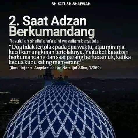 freshgradkerja's tweet photo. Berdoalah di 4 waktu ini, agar doamu cepat dikabulkan Allah.. https://t.co/2VLQF5KTQA
