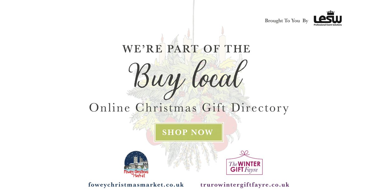 CornwallHampers's tweet photo. #BUYLOCAL this Christmas with the #TruroWinterGiftFayre
and #FoweyChristmasMarket Online Directories, showcasing Cornish products from local businesses.
For full details of all the products available:
https://t.co/Ym9kipnD8y
https://t.co/5Jci7WL4Uq
#keepitcornish #newquay https://t.co/eUfjFXFnvr