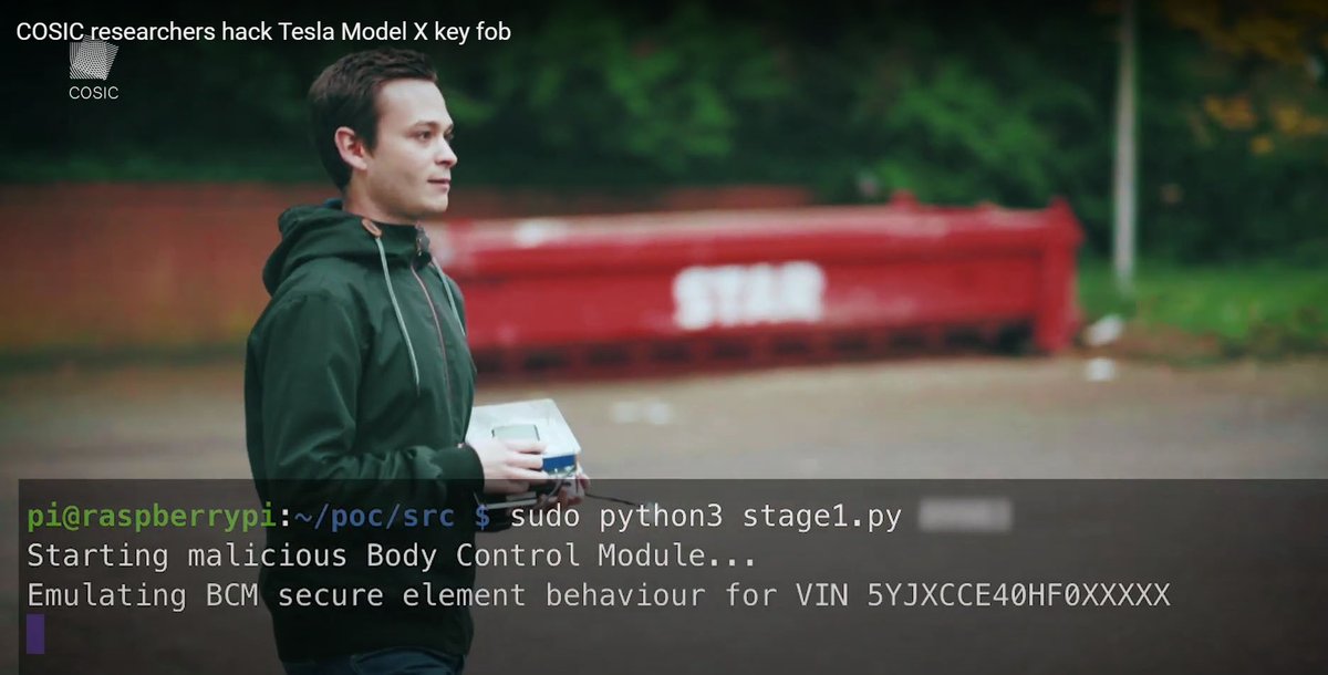 We did it again: we hacked the Tesla Model X. In less than 2 minutes we can create our own key fob and drive away with your shiny car. All the building blocks are secure but there are quite some implementation weaknesses (not the first time this happens).