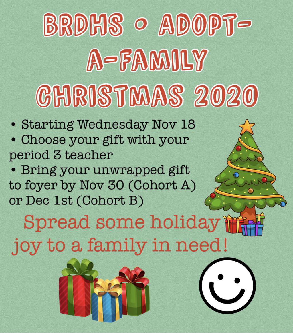Hey Nobles! Did you know that BRDHS is participating in adopt-a-family? See this post for more info! <a href="/gecdsbpro/">GECDSB PR</a>