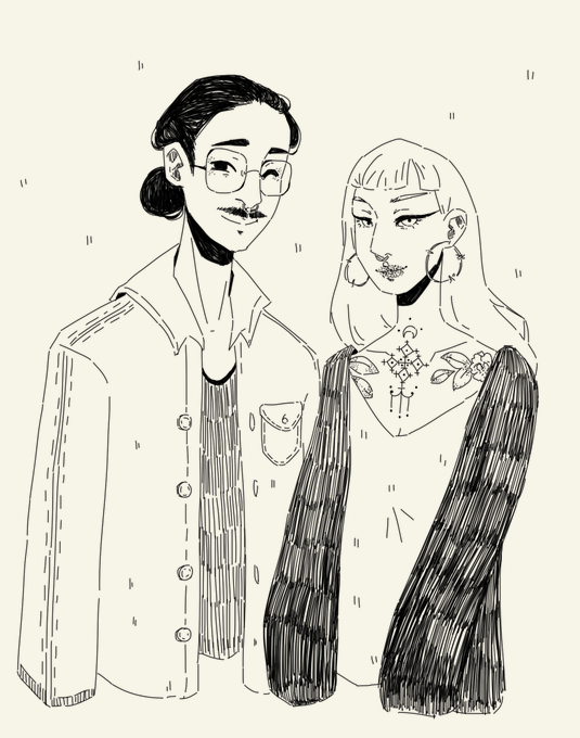 a couple comm i finished today ✨

(aaaaa ???) 