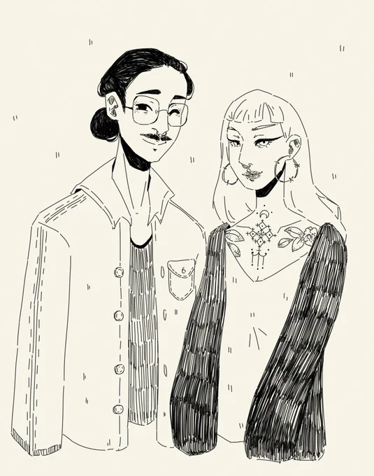 a couple comm i finished today ✨

(aaaaa ???) 