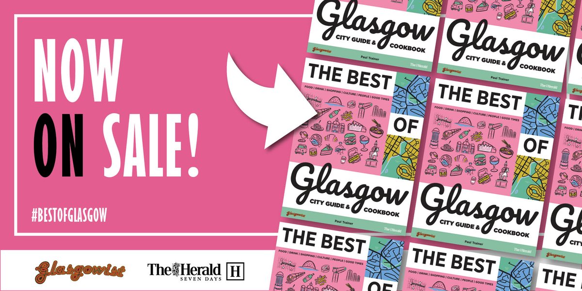 New book The Best of Glasgow celebrates the people and places in the city with local profiles, pictures and recipes from top restaurants like <a href="/JuliesKopitiam/">Julies Kopitiam</a>, <a href="/LeChardondOr/">Brian Maule</a> , <a href="/TheGannetGla/">The Gannet</a>, <a href="/Gamba_Glasgow/">Gamba</a> 🍴

Order your copy at bit.ly/2J7ijnm
