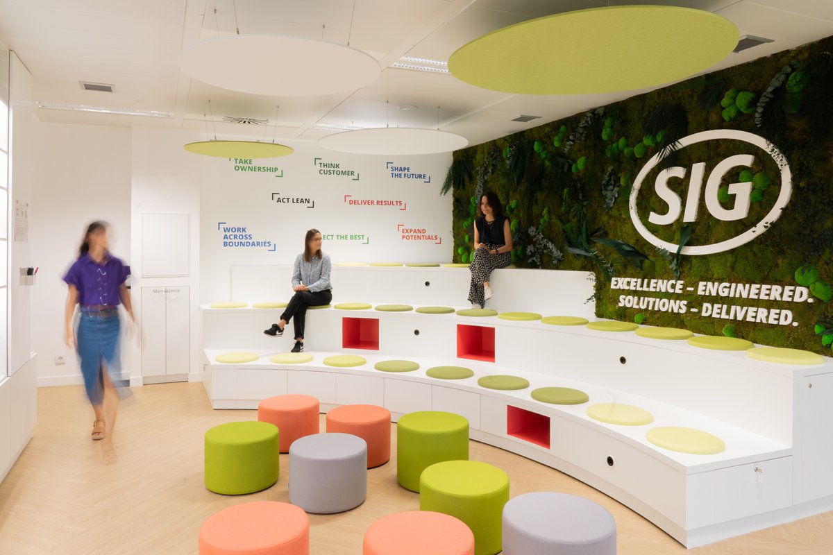 3goffice's tweet photo. Desde @3gsmartgroup hemos ayudado a SIG Iberia en la consultoría, búsqueda, diseño e implementación de sus nuevas oficinas de Madrid.

Saber más… https://t.co/Ew68uIcfOM

#workplace #3goffice #design #architecture
#designandbuild #3gworks #cresa #realestate https://t.co/yiZ7lji5aQ