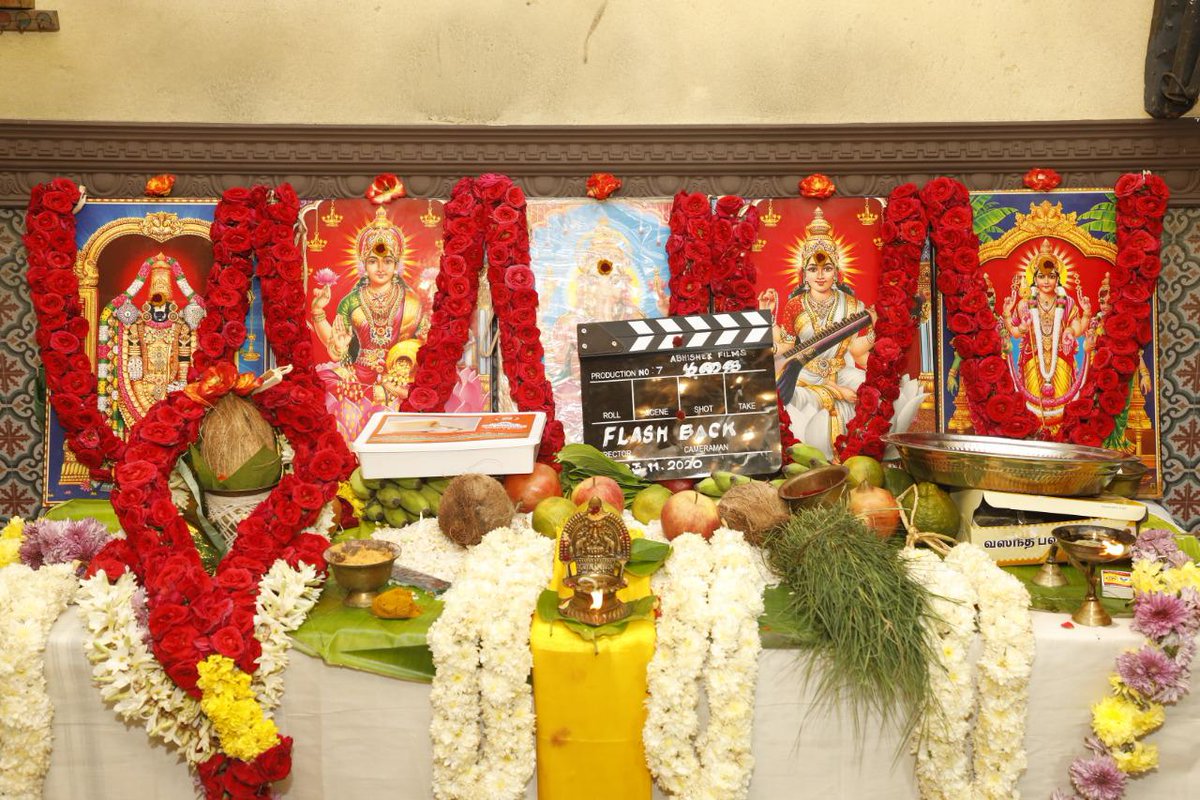 CiniGenie's tweet image. #AbhishekFilms #RameshPPillai proudly presents #FlashBac Shoot Started today  @DonSandyDir 
@ReginaCassandra in a Most lovable Cute &amp;amp; impact Role 
@SamCSmusic @YugabhaarathiYb @DopYuva @Sanlokesh @moorthy_artdir 
@shankarsathyam1 @onlynikil 
#NikilMurukan