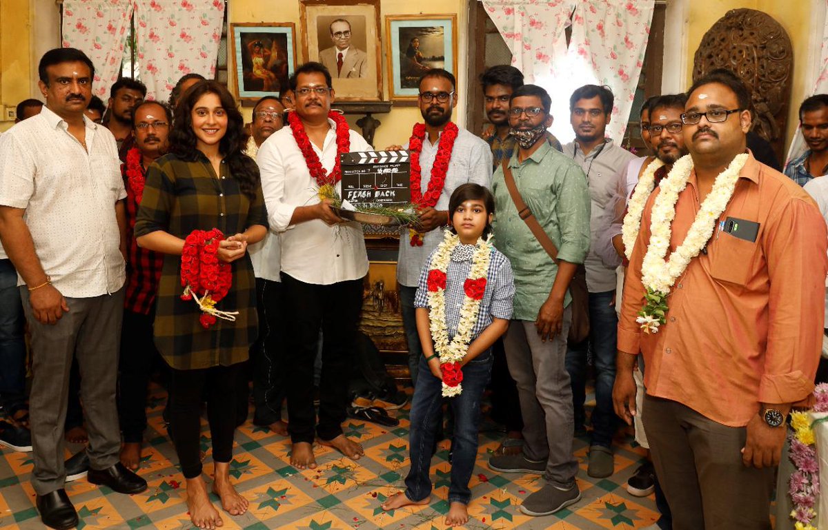 CiniGenie's tweet image. #AbhishekFilms #RameshPPillai proudly presents #FlashBac Shoot Started today  @DonSandyDir 
@ReginaCassandra in a Most lovable Cute &amp;amp; impact Role 
@SamCSmusic @YugabhaarathiYb @DopYuva @Sanlokesh @moorthy_artdir 
@shankarsathyam1 @onlynikil 
#NikilMurukan