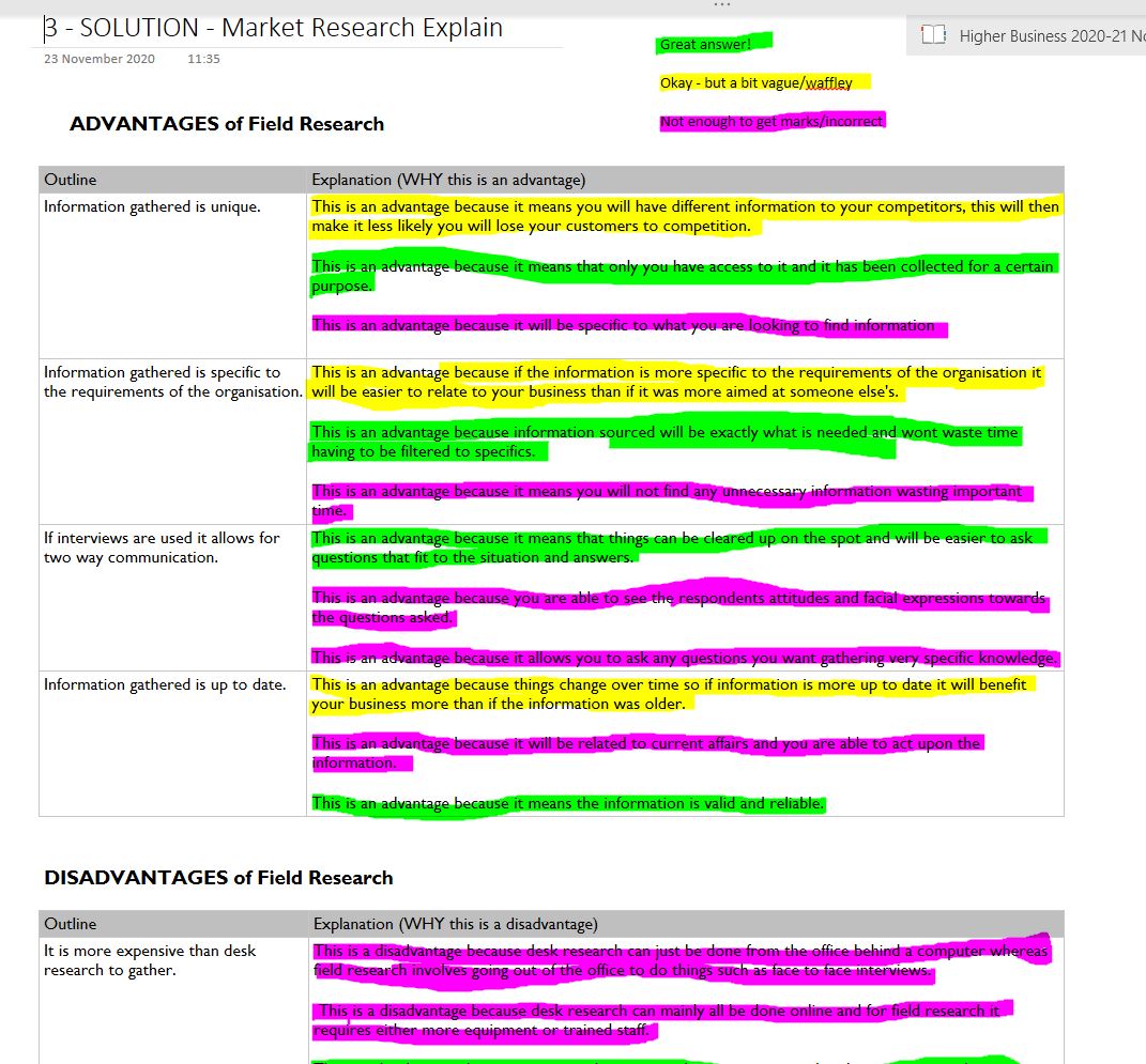 MsJSanderson's tweet photo. Successful #commandword practice using #digitaltools - created templates in @msonenote to reinforce exam technique and then pupils colour coded answers (g/a/r) to deepen their understanding of where to gain marks. #MIEExpert #TeamMIEEScotland #BusEdScotland #busedatbreadalbane https://t.co/c46Kivnd4y