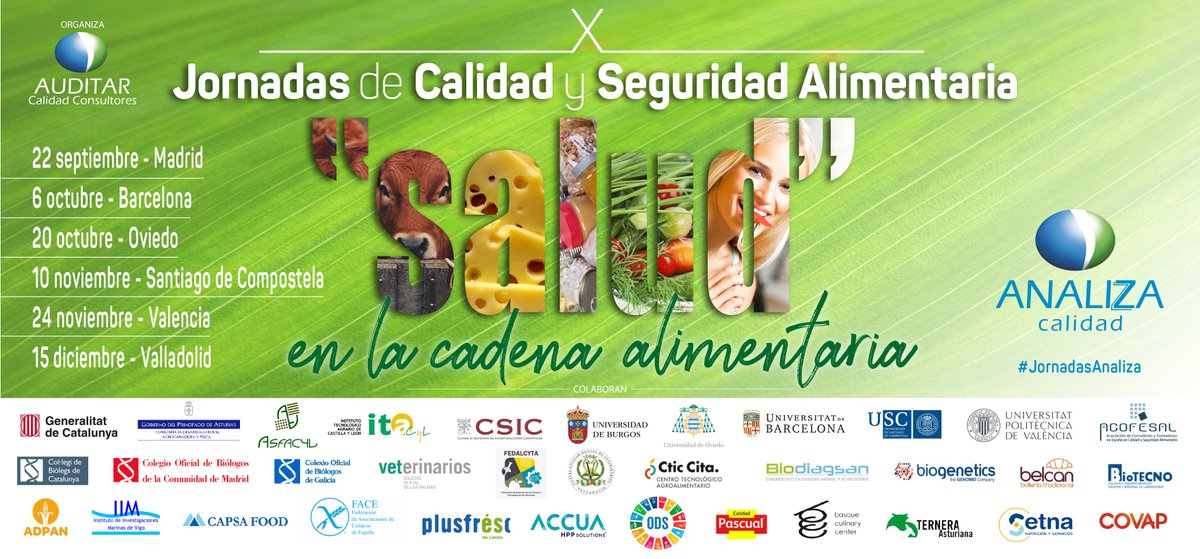 LuisMGallego's tweet photo. Ponencias Expertos

24 Noviembre 100% Virtual

#JornadasAnaliza

#NGS – Next Generation #Sequencing: Presente y futuro de la #MicrobiologíaAlimentaria.
Javier Gamboa Sobrado. CSO &amp;CEO. Biogenetics
@GENOMID https://t.co/8gG4PNfjty