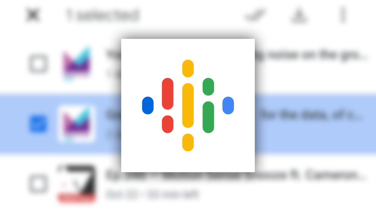 AndroidPolice's tweet image. Google Podcasts reaches 50 million downloads on Android, so someone is clearly using it androidpolice.com/2020/11/23/goo…