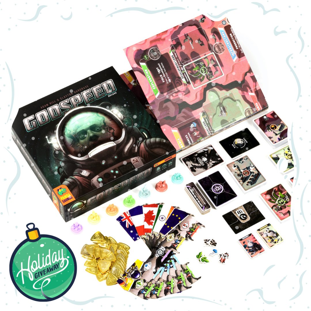 Pandasaurusgame's tweet photo. ❄️ Day 6 of Holiday Panda-monium giveaways - GODSPEED  ❄️

Godspeed is an exoplanet colonization game where various nations exploit the natural resources of the newly-found planet Minos in the shadow of the Cold War.

🎅🏽 👉  Enter here: https://t.co/ZCJai7FmAY https://t.co/AYzJ5DEy1N