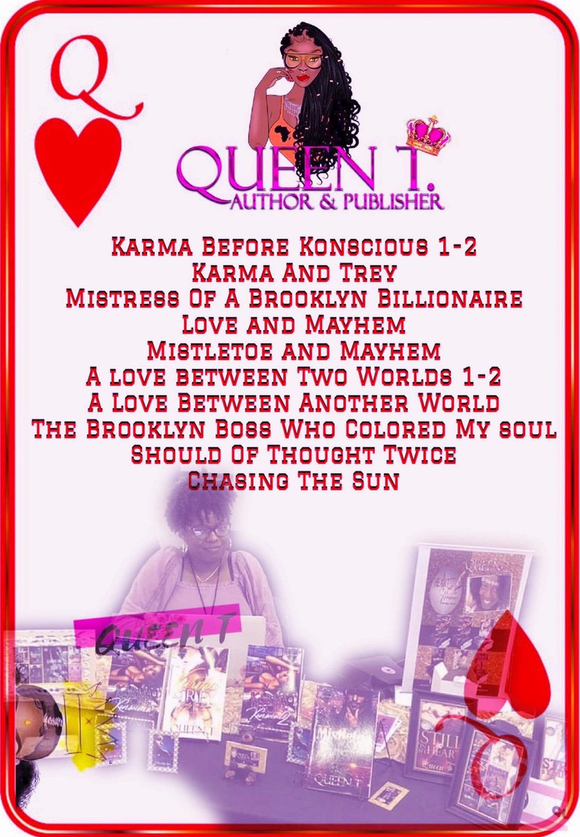 authorqueent's tweet image. My new flyer..I love it 😍