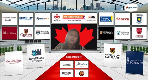 icbc_org's tweet photo. Live now: https://t.co/EXfF1BrteH ICBC Undergrad Series 2020 #studyincanada #educationincanada @ceoicbc @AirCanada @arpandeya @BowValley @CanadainIndia @Elaine_Dsouza https://t.co/1QdIURguLW