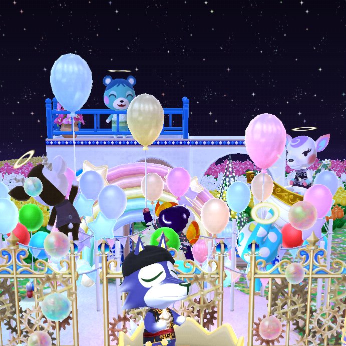 ポケ森 ミニハニワあつめ パステルバルーン の家具を使ったレイアウトまとめ レイアウト まとめ ポケ森攻略まとめブログ