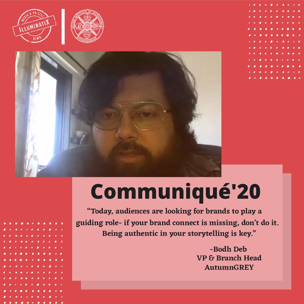 TicketgenieIN's tweet photo. We at Ticketgenie had the pleasure of serving as the official media partner for XIMB’s Communiqué – The Media Conclave and Business Excellence Summit. 
#Ticketgeniexperience #OfficialMediaPartner
#Communiqué2020 #MediaConclave #XIMBConnects #InsightsAtXIMB #BrandStorytelling https://t.co/5ZxHwoHGcQ