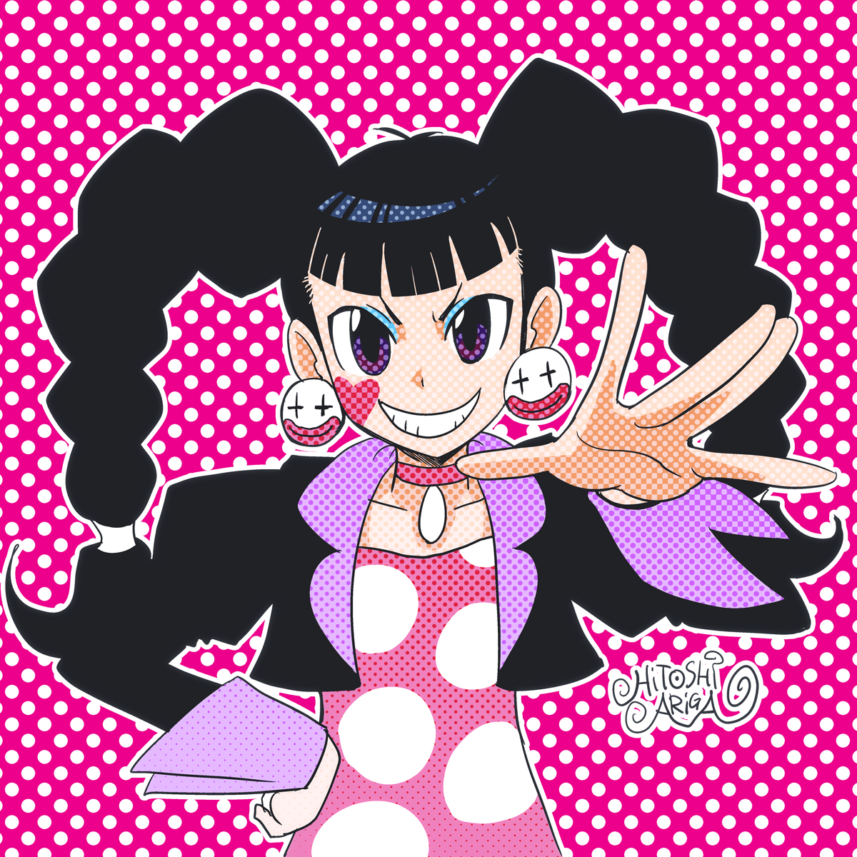 「むかし描いた
ロックマンエグゼ6のチロル 」|ありがひとし🌇のイラスト